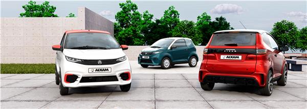 Grote foto aixam diverse modellen auto aixam