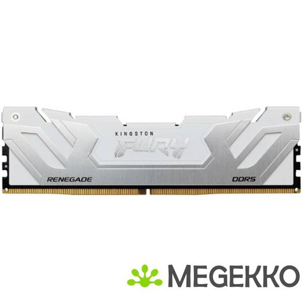 Grote foto kingston ddr5 fury renegade white 1x24gb 8400 cudimm computers en software harde schijven