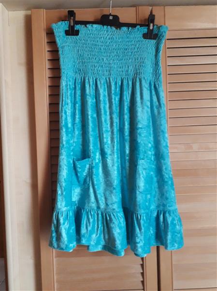 Grote foto jurk velour kleding dames jurken en rokken