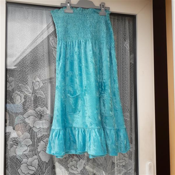 Grote foto jurk velour kleding dames jurken en rokken