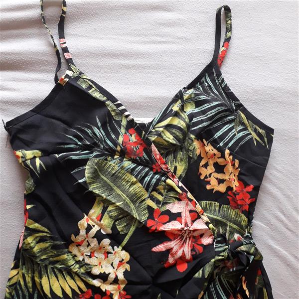 Grote foto gebloemd kleed kleding dames jurken en rokken