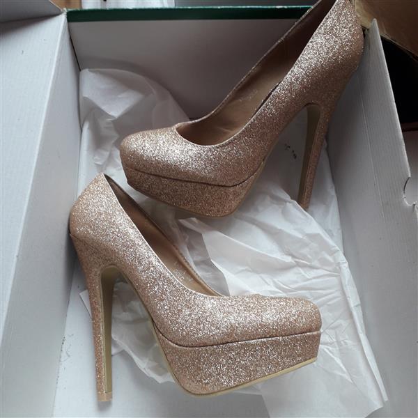 Grote foto pumps beige 37 kleding dames schoenen