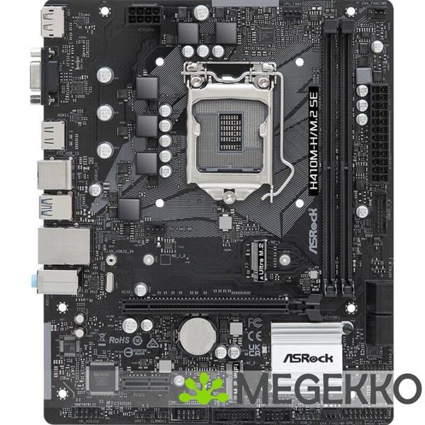 Grote foto asrock h410m h m.2 se computers en software moederborden