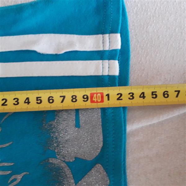 Grote foto t shir blauw kleding dames t shirts