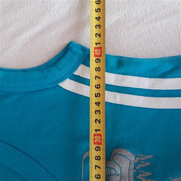 Grote foto t shir blauw kleding dames t shirts