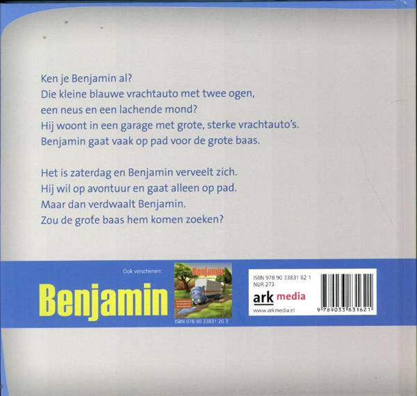 Grote foto benjamin gaat op avontuur boeken overige boeken