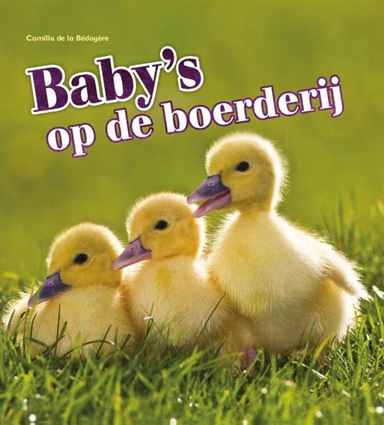 Grote foto baby op de boerderij boeken overige boeken
