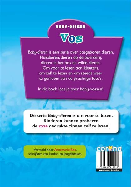 Grote foto vos baby dieren boeken overige boeken