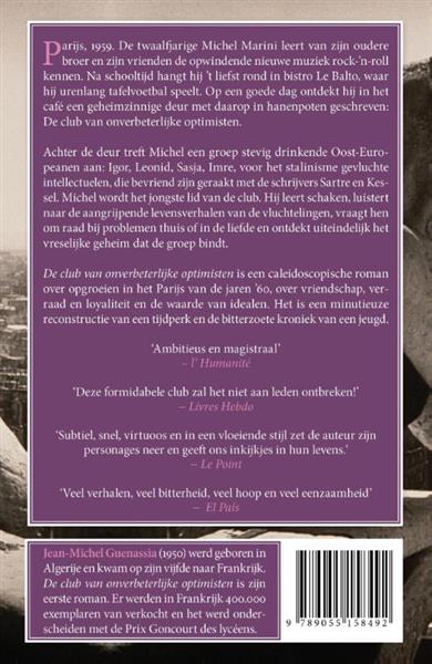 Grote foto de club van onverbeterlijke optimisten boeken overige boeken