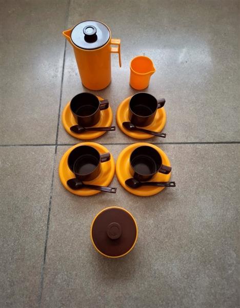 Grote foto vintage koffieservies jaren 60 kinderen en baby speelgoed voor meisjes