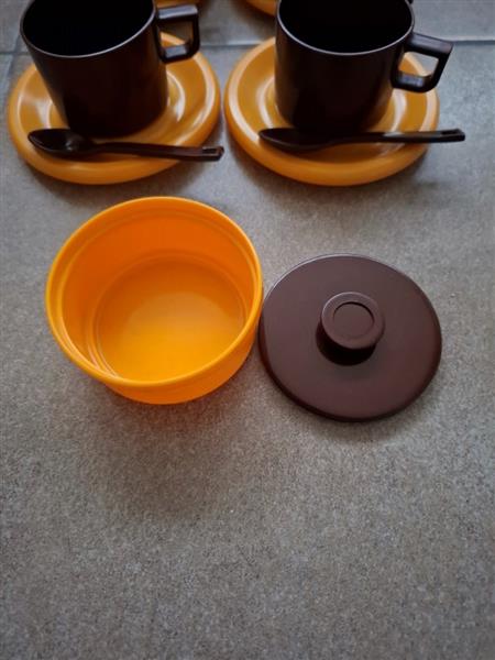 Grote foto vintage koffieservies jaren 60 kinderen en baby speelgoed voor meisjes