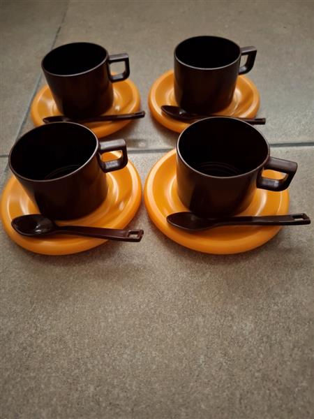 Grote foto vintage koffieservies jaren 60 kinderen en baby speelgoed voor meisjes