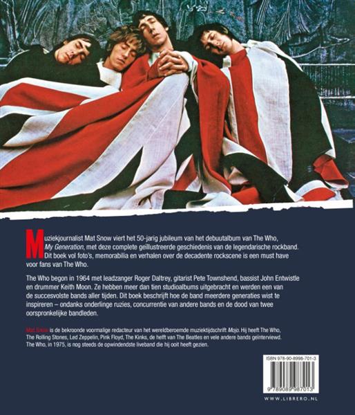 Grote foto the who boeken muziek