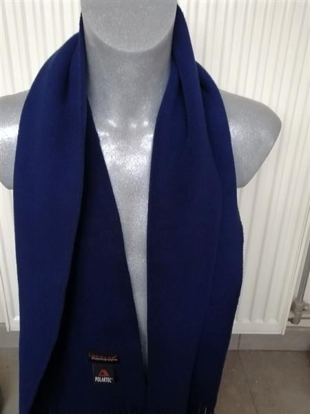 Grote foto koningsblauwe polartec fleece sjaal van dunlop kleding heren mutsen sjaals en handschoenen