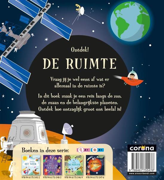 Grote foto de ruimte ontdek boeken overige boeken