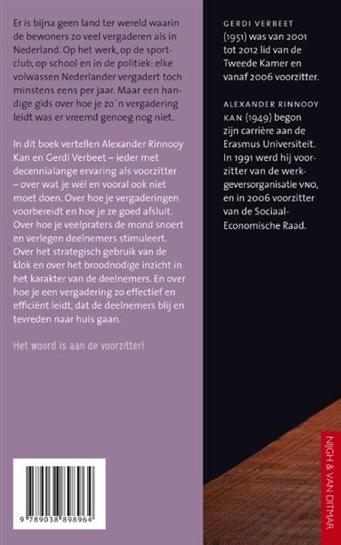 Grote foto voorzitter boeken literatuur