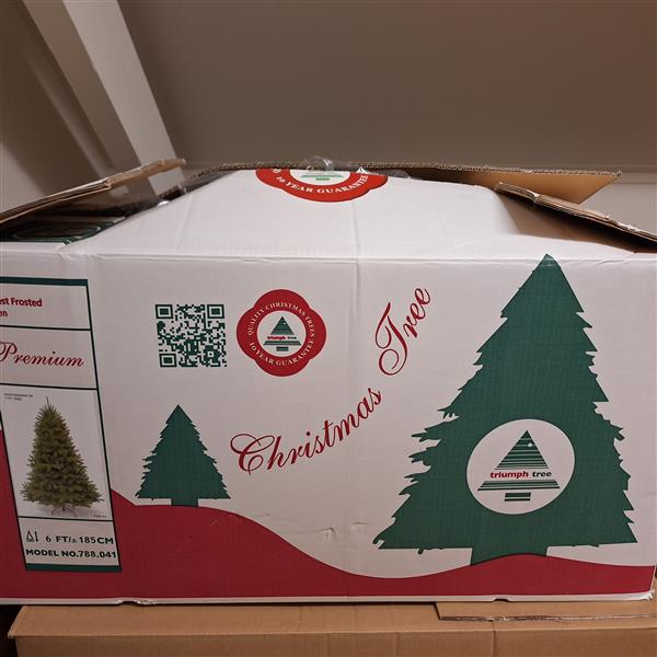 Grote foto kunstkerstboom 185 cm diversen kerst