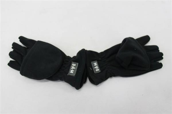 Grote foto dam fleece gloves finger cover maat m handschoenen kleding heren overige herenkleding