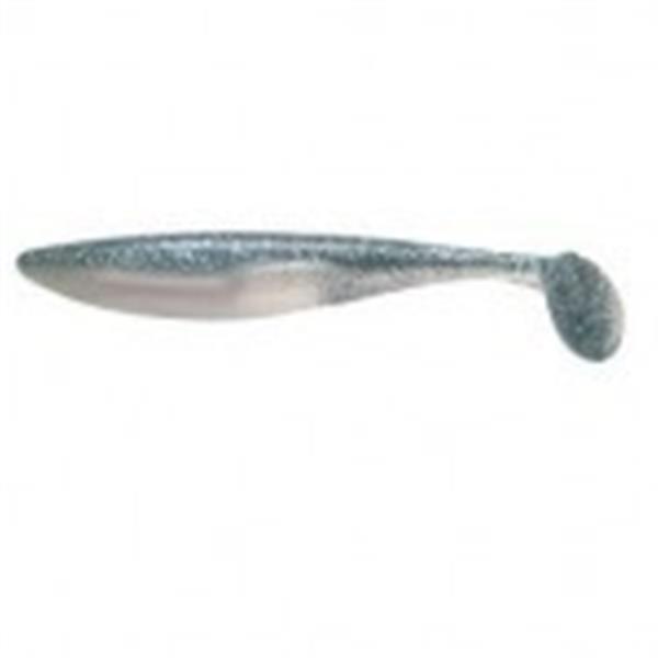 Grote foto lunker city swimfish 5 12 5cm 4 st shads kleur blue black shad sport en fitness vissport