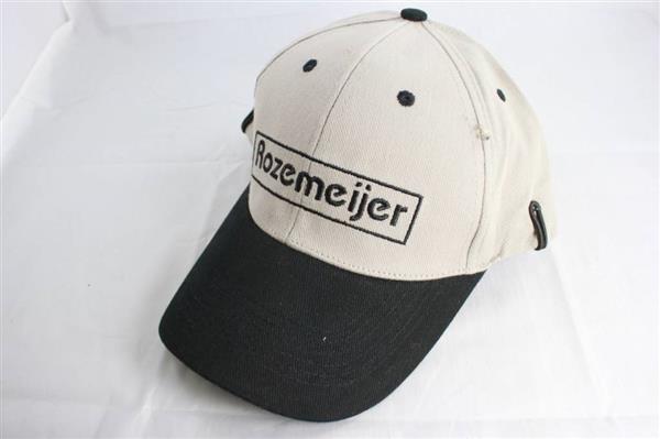 Grote foto rozemeijer cap signature beige pet kleding heren overige herenkleding