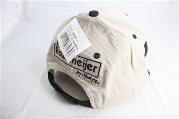 Grote foto rozemeijer cap signature beige pet kleding heren overige herenkleding