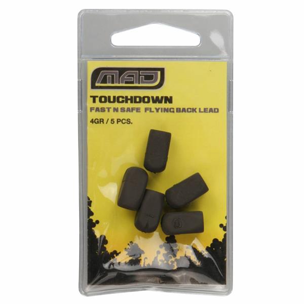 Grote foto mad touchdown fast n safe flying back lead 5 st 2 gram sport en fitness vissport