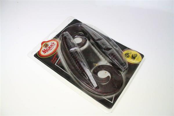 Grote foto mann chameleon lizzard 35cm 130gr 2 st softbaits smoke clear sport en fitness vissport