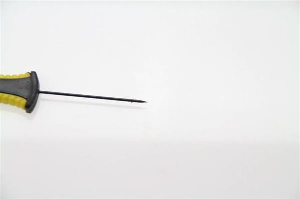 Grote foto jtb boilienaald geel 8.5 cm punt sport en fitness vissport
