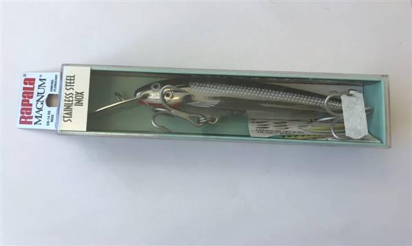 Grote foto rapala magnum ss mag stainless steel sinking 7 cm 12 gr plug sport en fitness vissport