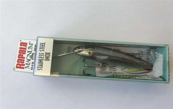 Grote foto rapala magnum ss mag stainless steel sinking 7 cm 12 gr plug sport en fitness vissport