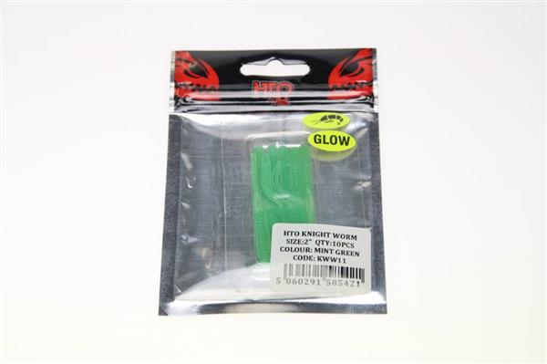 Grote foto hto lures knight worm 5 cm 10 st shads sekitan black sport en fitness vissport