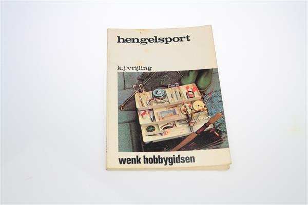 Grote foto hengelsport wenk hobbygidsen k. j. vrijling boek sport en fitness vissport