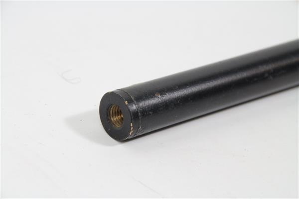 Grote foto stalen bankstick screw end zwart sport en fitness vissport