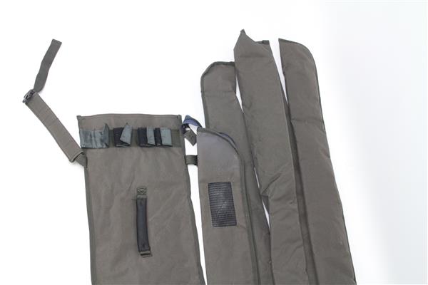 Grote foto skarp 4 rod quiver holdall 3 rod sleeves sport en fitness vissport