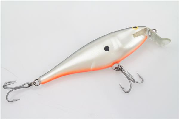 Grote foto rapala super shad rap fire black pearl orange 14cm 45gr floating plug sport en fitness vissport