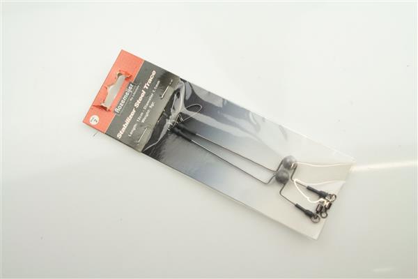 Grote foto rozemeijer stabilizer steel trace 1.1 mm 2 st 12 cm 5 gram sport en fitness vissport