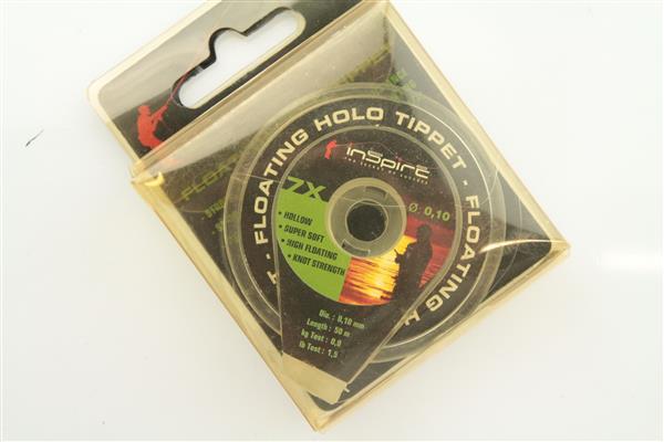 Grote foto inspire floating hole tippet 50m 0.10 mm 1.5 kg 1.5 lb 0.9 kg 0.10mm sport en fitness vissport