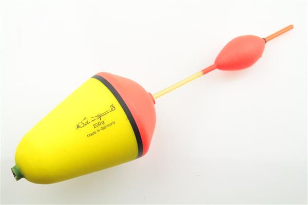 Grote foto jenzi siluro special catfish float yellow meervaldobber 200 gram sport en fitness vissport