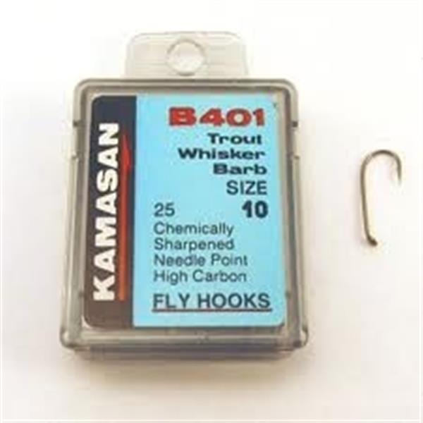 Grote foto kamasan b401 trout whisker barb 25 st vlieghaken sport en fitness vissport