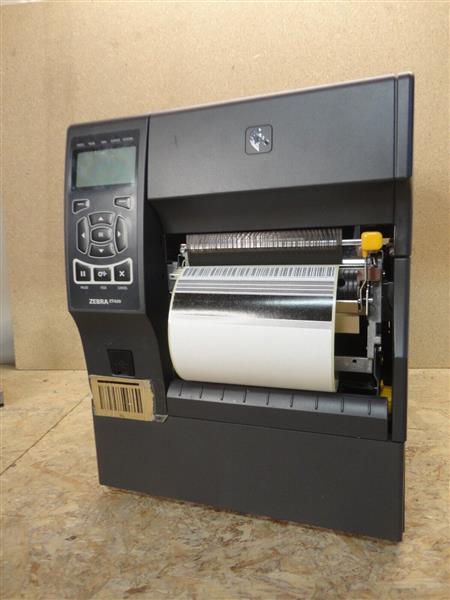 Grote foto zebra zt420 thermal label printer met label rewinder 300dpi netwerk computers en software printers