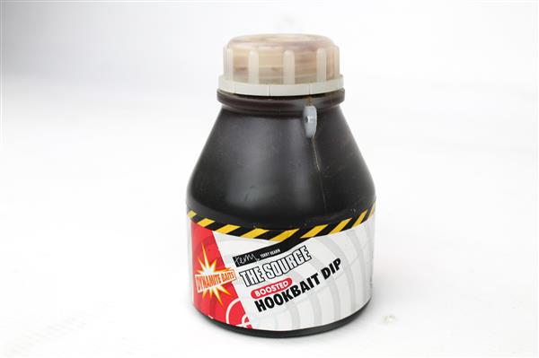 Grote foto dynamite baits boosted hookbait dip 200ml squid liver black pepper sport en fitness vissport