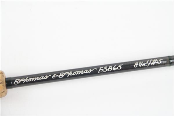 Grote foto thomas thomas es865 8 5 ft 5 2 delig vliegvishengel sport en fitness vissport