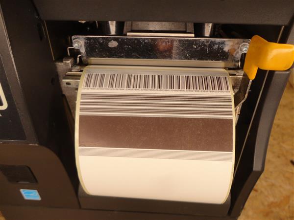 Grote foto zebra zt410 thermal label printer usb lan 300dpi with rewinder option computers en software printers