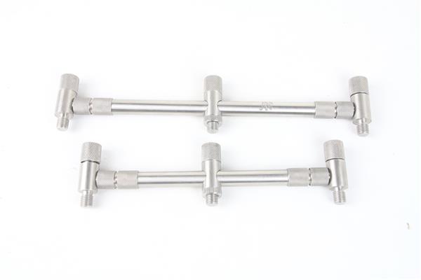 Grote foto jrc stainless adjustable goal post buzzerbar 3 rod set van 2 sport en fitness vissport