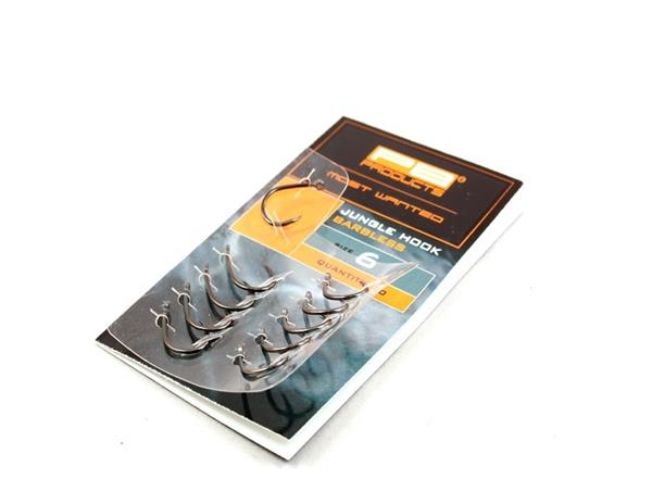 Grote foto pb products jungle hook barbless 10 st karperhaken sport en fitness vissport