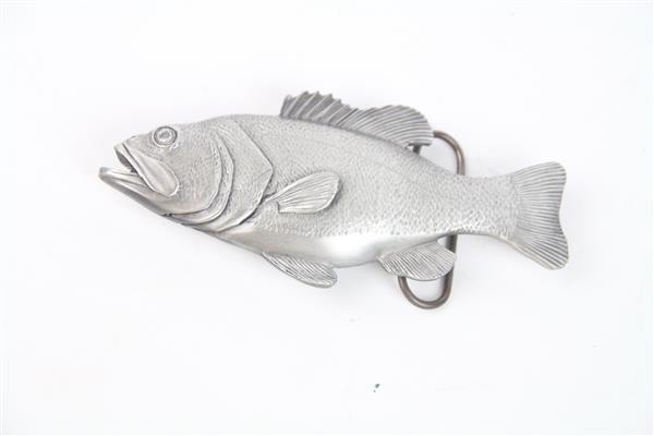 Grote foto bergamot bass belt buckle made in usa gesp kleding heren broeken