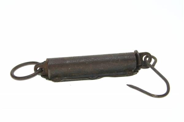 Grote foto hughes koperen pocket balance vintage weegschaal sport en fitness vissport