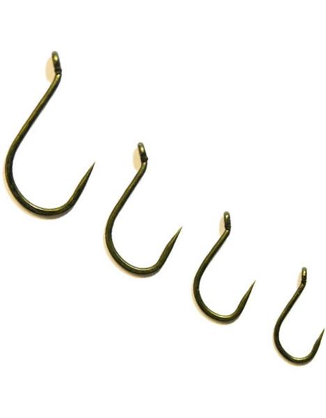 Grote foto avid carp reaction hooks chd chod barbed 12 st karperhaken sport en fitness vissport