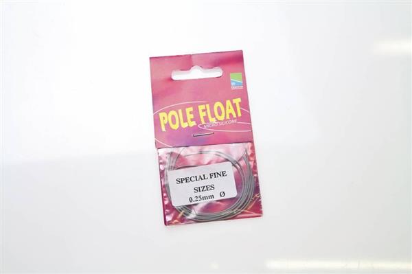 Grote foto preston pole float micro silicone special fine 0.25 mm sport en fitness vissport
