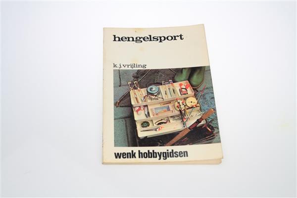 Grote foto hengelsport wenk hobbygidsen k. j. vrijling boek sport en fitness vissport